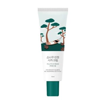 Заспокоюючий крем з екстрактами центели і соснових голок - ROUND LAB Pine Calming Cica Cream 50 мл