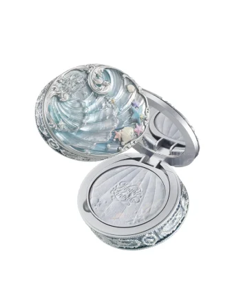 Запечена пудра від Flower Knows з колекції Shell's Jewel (01 Cloudy Blue)