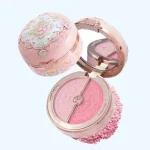 Рум'яна та матовий хайлайтер 2 в 1 від Flower Knows Butterfly Cloud Collar Rouge Box Highlighting & Blush Duo Powder (03 Pastel Lotus)