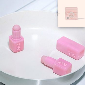 Рум'яна у стіку від 2aN Pocket Cotton Blurring stick + спонж від Flower Knows у подарунок (06 Cream Mauve)
