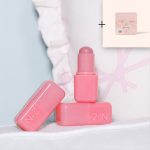 Рум'яна у стіку від 2aN Pocket Cotton Blurring stick + спонж від Flower Knows у подарунок (04 Hug Pink)