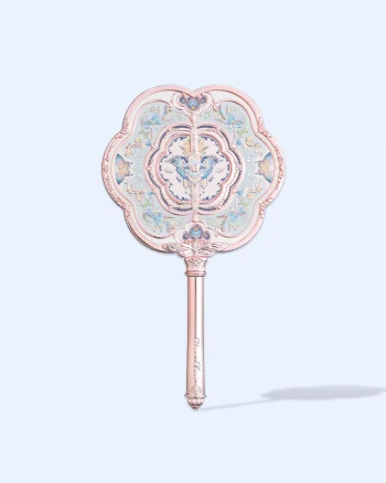 Дзеркало з ручкою від Flower Knows з колекції Butterfly Cloud Collar (Floral Cyan)
