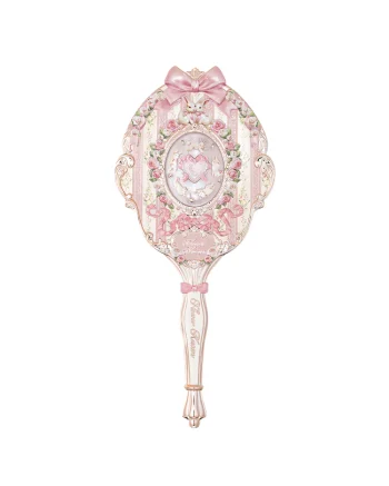 Дзеркало з ручкою від Flower Knows Bunny Garden Hand Mirror (Rosette Pink)